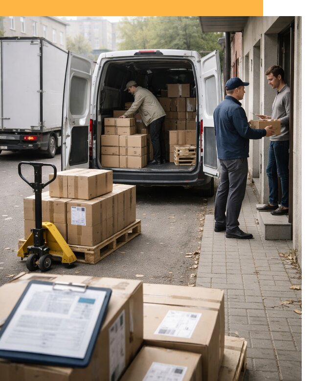 Доставка грузов от двери до двери с таможней от 48258 руб.