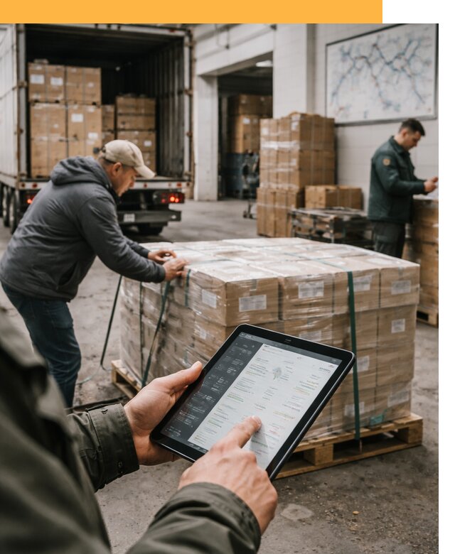 Международные перевозки через третьи страны от 12869 руб