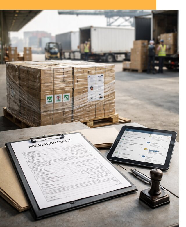 Страхование международных грузов от 3753 руб, полная защита