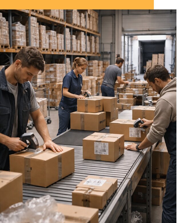 Доставка товаров для маркетплейсов от двери до склада от 8043