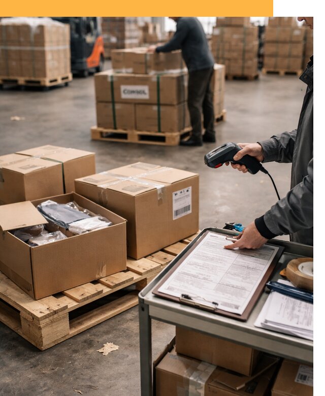 Сборные грузы из Китая: доставка, склад и таможня от 19303