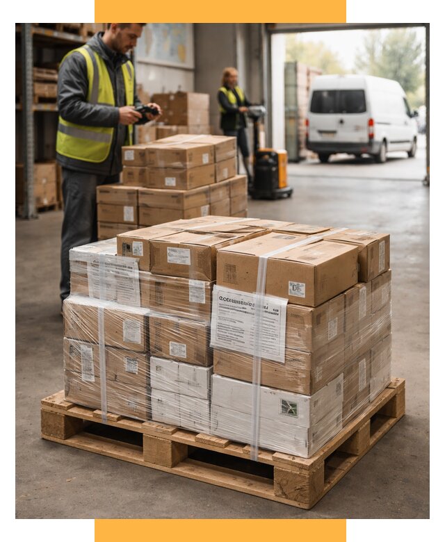 Сборные грузы из Европы от 322 р доставка СетСервис-Лбк