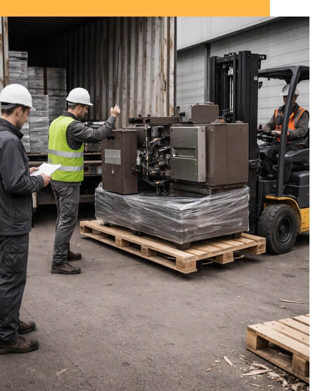 Доставка промышленного оборудования из Европы от 48258