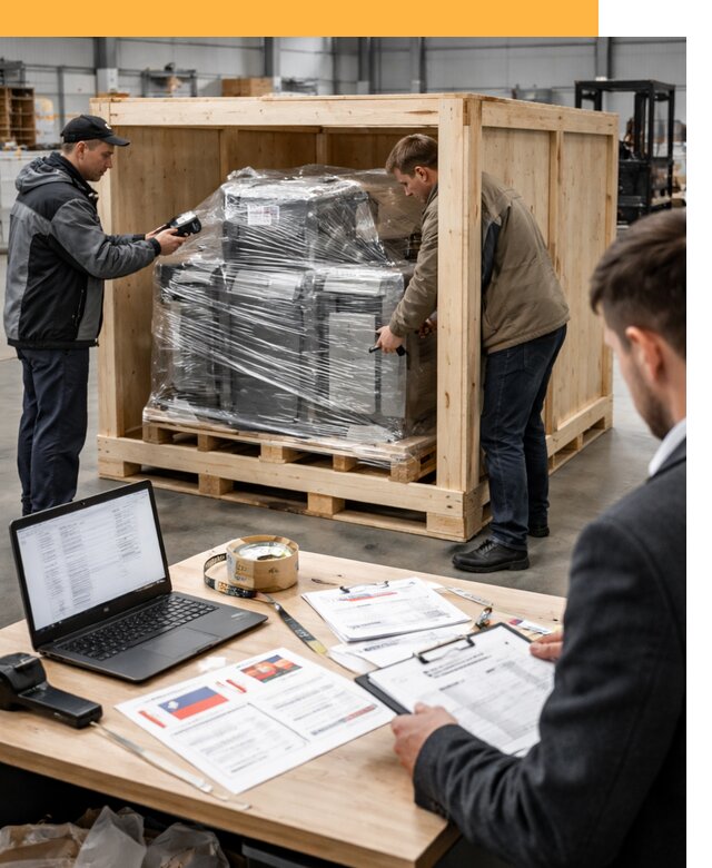 Доставка промышленного оборудования из США от 69706 руб