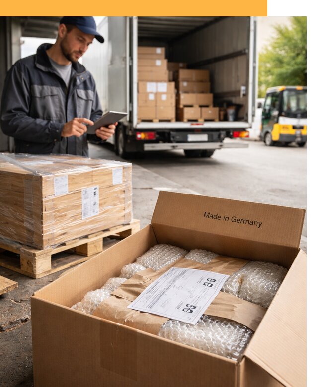 Доставка грузов из Германии от 48258 руб с таможенным оформлением
