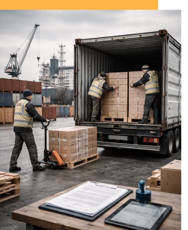 Доставка грузов из Латвии от 26810 руб, морская, авто, авиа