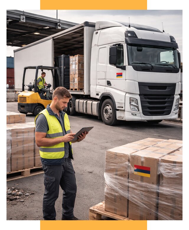 Автоперевозки из Армении от 101878 р. — услуги СетСервис-Лбк