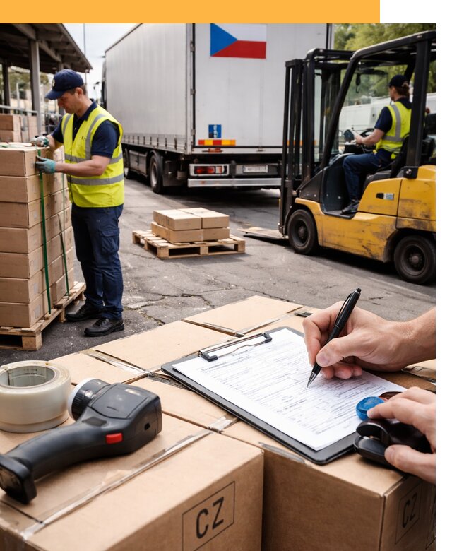 Доставка грузов в Чехию от 37534 руб, международные перевозки