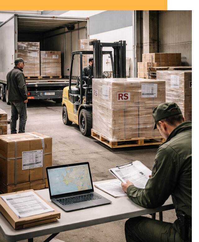 Доставка грузов в Сербию от 48258 руб, международные перевозки