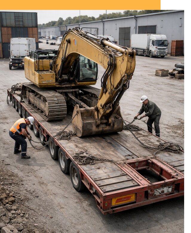 Перевозка спецтехники по России и миру от 48258 руб