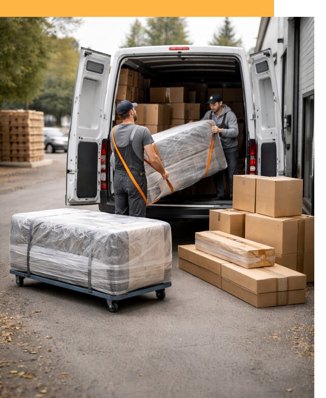 Перевозка мебели по России и за рубеж с таможней от 8043