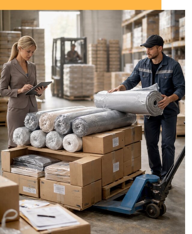 Перевозка текстиля по миру от 16086 руб. с таможней и страхованием