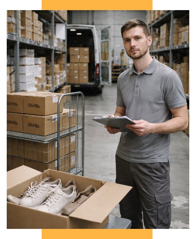 Доставка обуви из Китая и Турции от 4826 р. СетСервис-Лбк