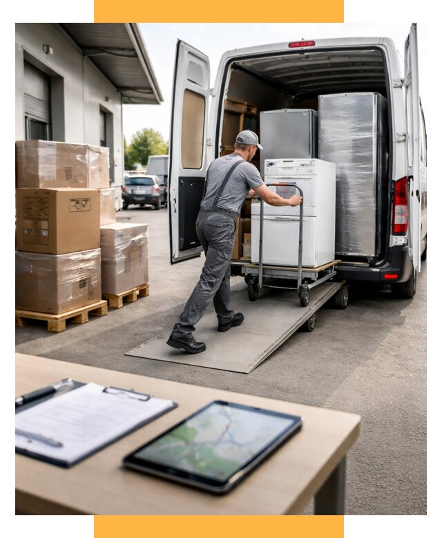 Перевозка бытовой техники от 6971 р. - логистика СетСервис-Лбк