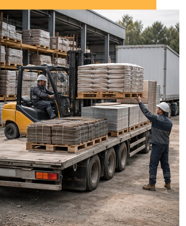 Перевозка строительных материалов по миру от 5898 руб