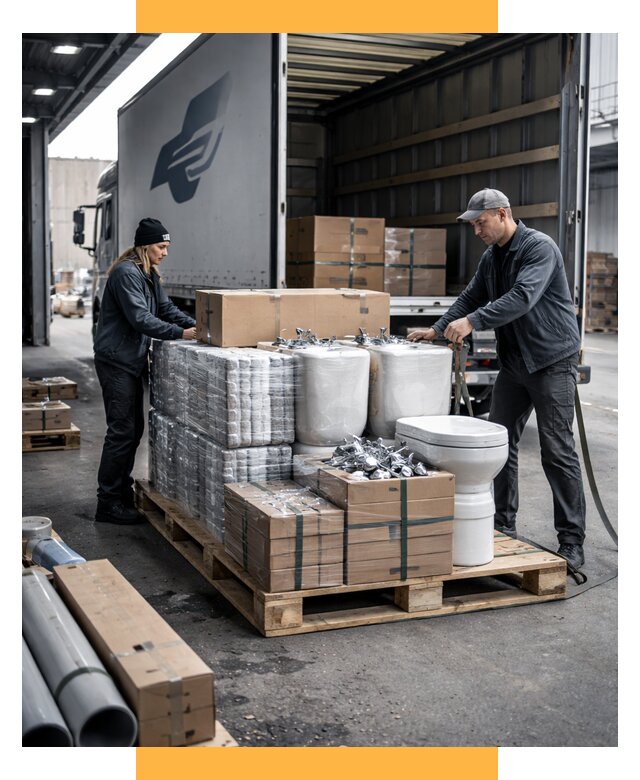 Перевозка сантехники под ключ от 1930 р. | СетСервис-Лбк