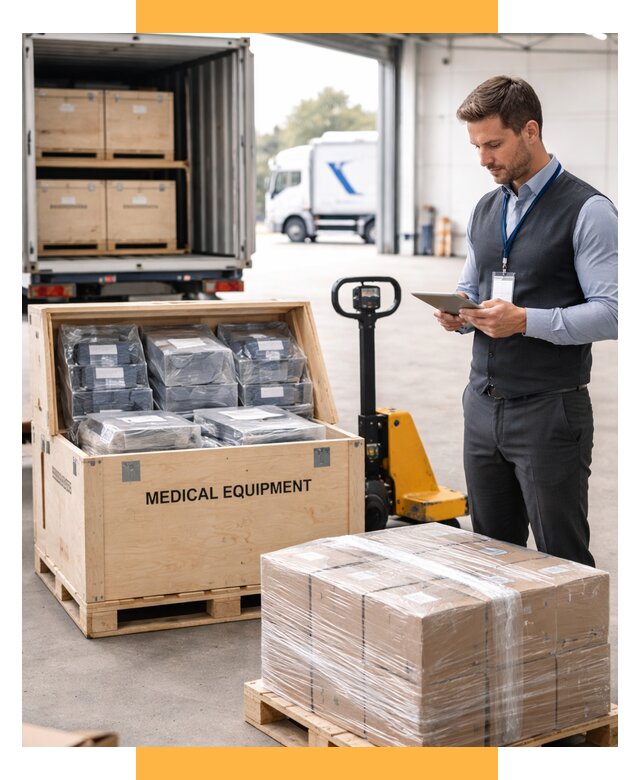 Перевозка медицинского оборудования от 16086 р. в СетСервис-Лбк