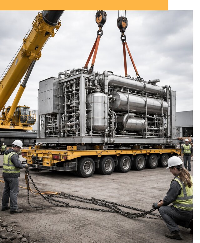 Перевозка тяжеловесных грузов по миру от 160860 руб