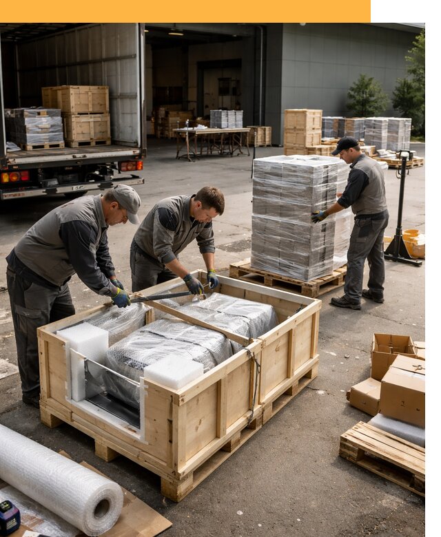 Перевозка выставочных грузов по миру от 26810 руб за м2 с таможней