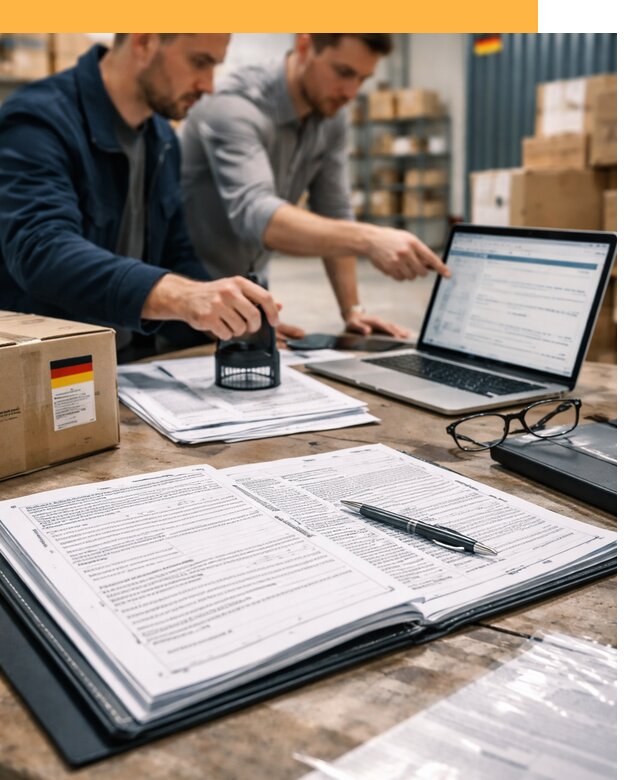 Таможенное оформление грузов из Германии от 9652 руб.