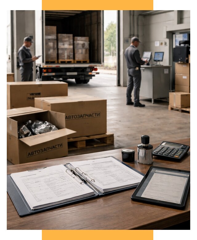 Таможенное оформление автозапчастей под ключ от 9115 р., СетСервис-Лбк