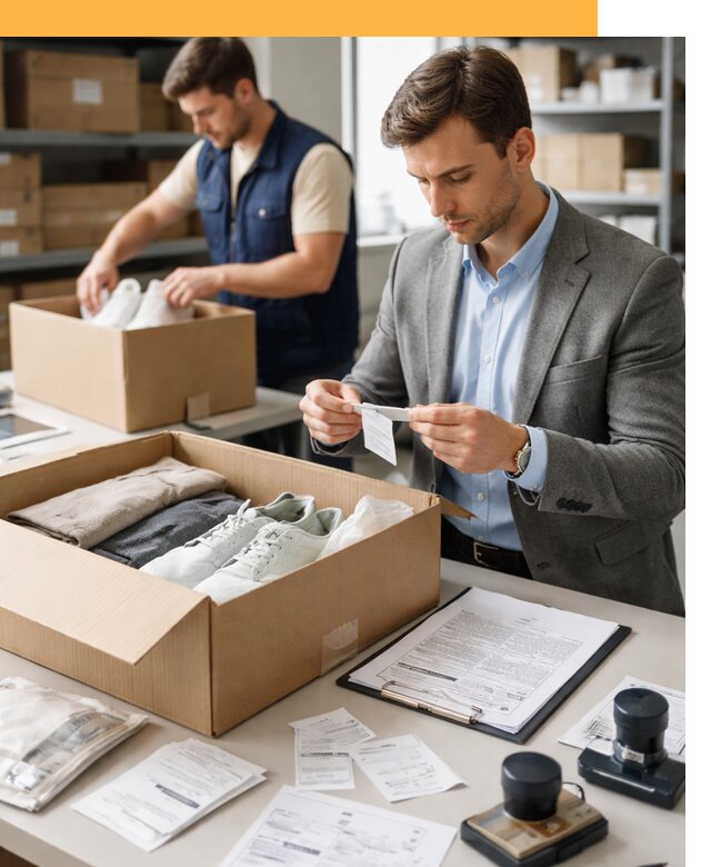 Таможенное оформление одежды и обуви по выгодной цене от 6971 руб