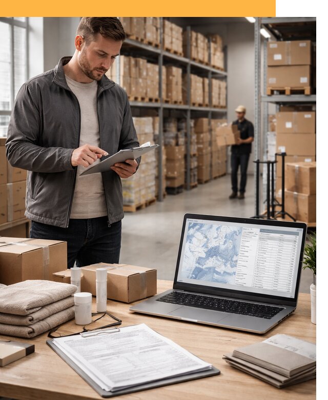 Закупка товаров в Европе под ключ: доставка, таможня от 8043 руб